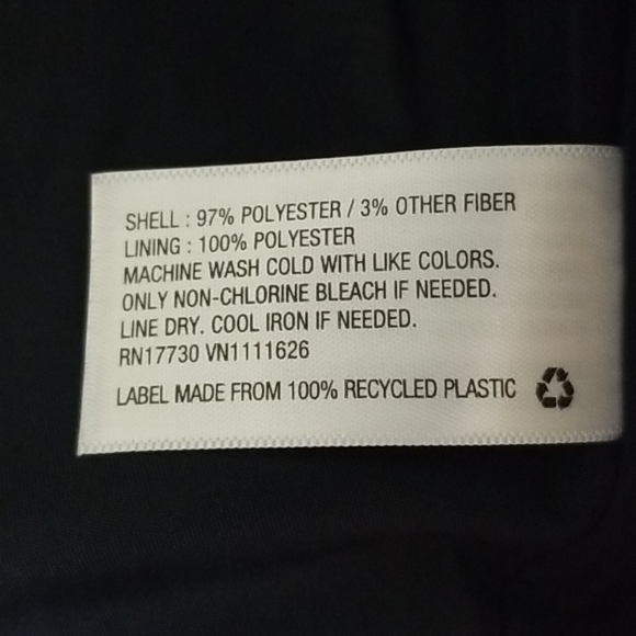 A New Day Navy Gold Sparkle Pattern Blazer - Picture 3 of 5